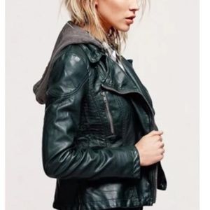 Free People Leather Jacket